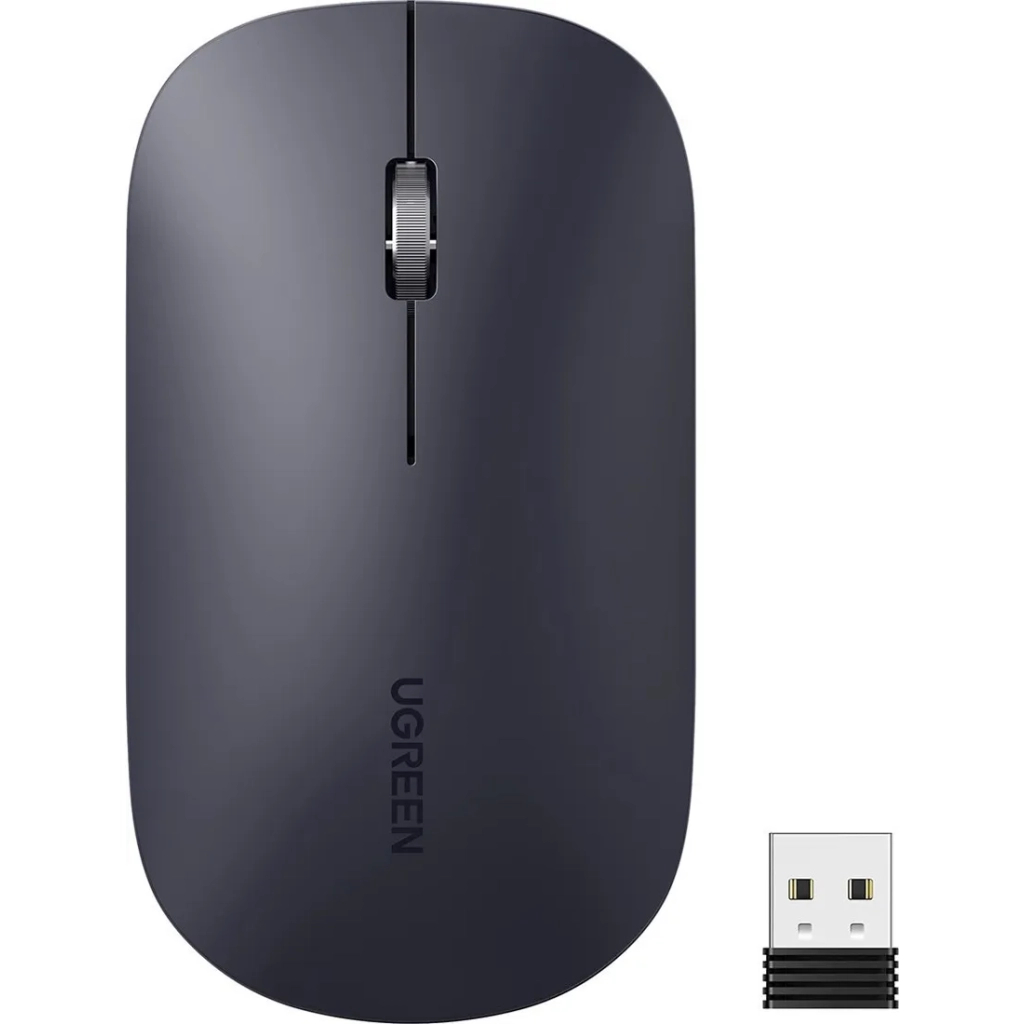 Мишка Ugreen MU001 Portable Wireless Black (90372)