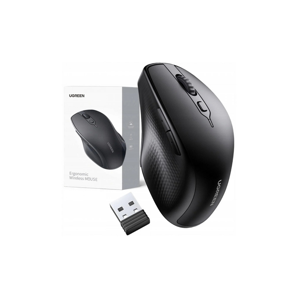 Мишка Ugreen MU101 Wireless Black (90395)