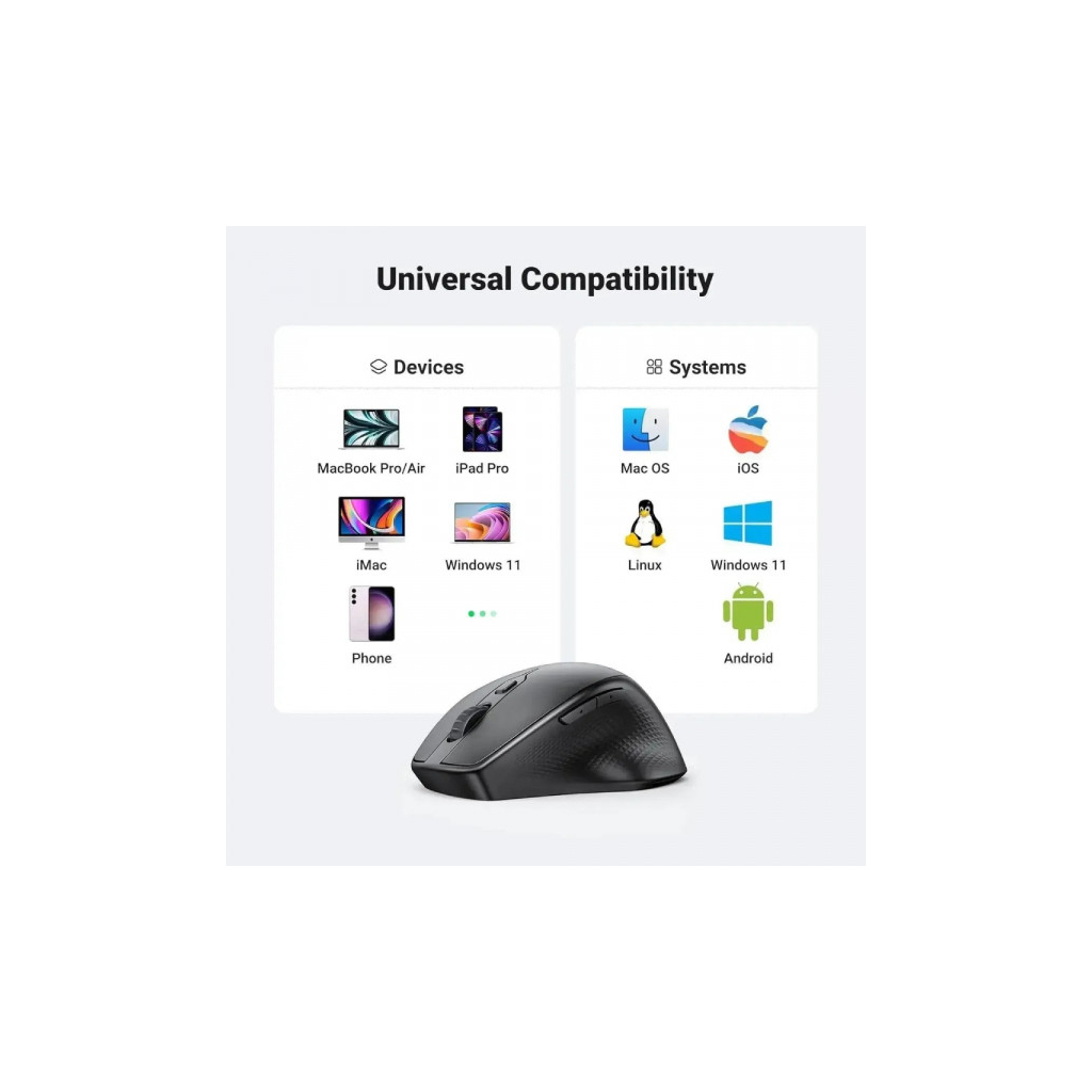 Мишка Ugreen MU101 Wireless Black (90395)