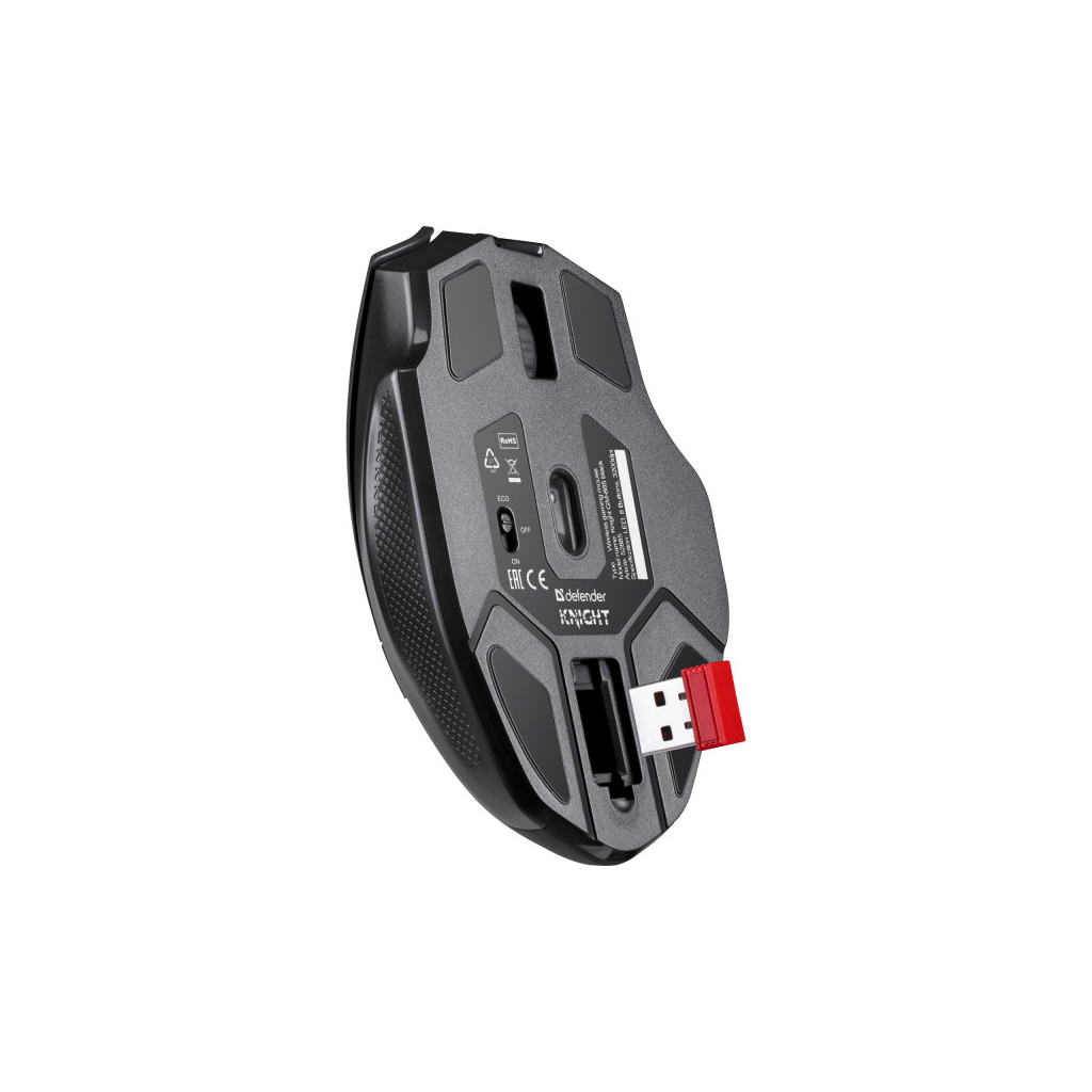 Мишка Defender Knight GM-885 Wireless Black (52885)