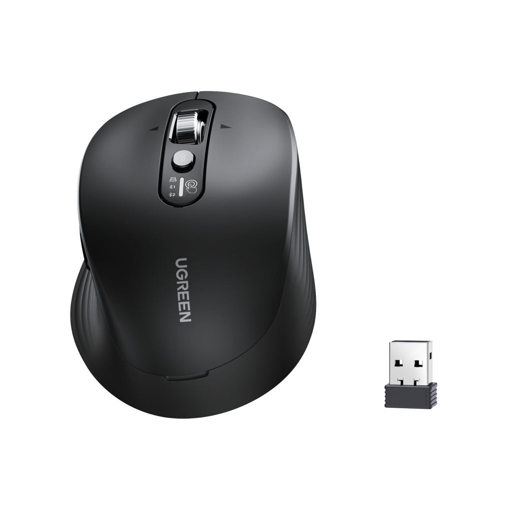 Мишка Ugreen M752 Wireless/Bluetooth Black (75498B)