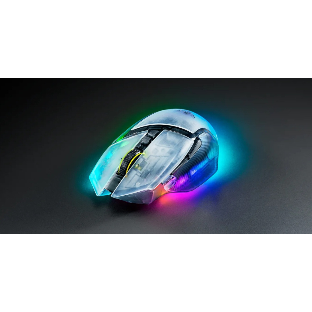 Мишка Razer Basilisk V3 Pro 35K Wireless/Bluetooth/USB Phantom White (RZ01-05240400-R3G1)