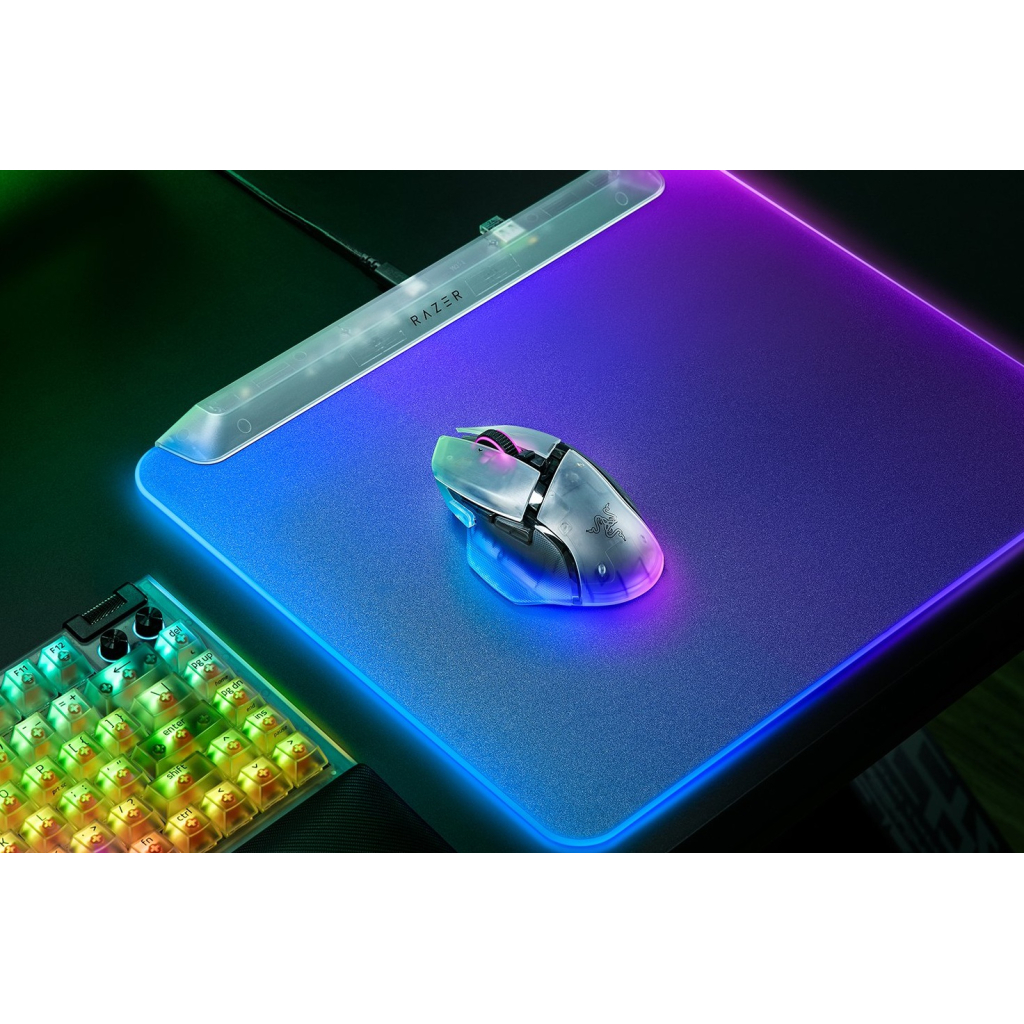 Мишка Razer Basilisk V3 Pro 35K Wireless/Bluetooth/USB Phantom White (RZ01-05240400-R3G1)