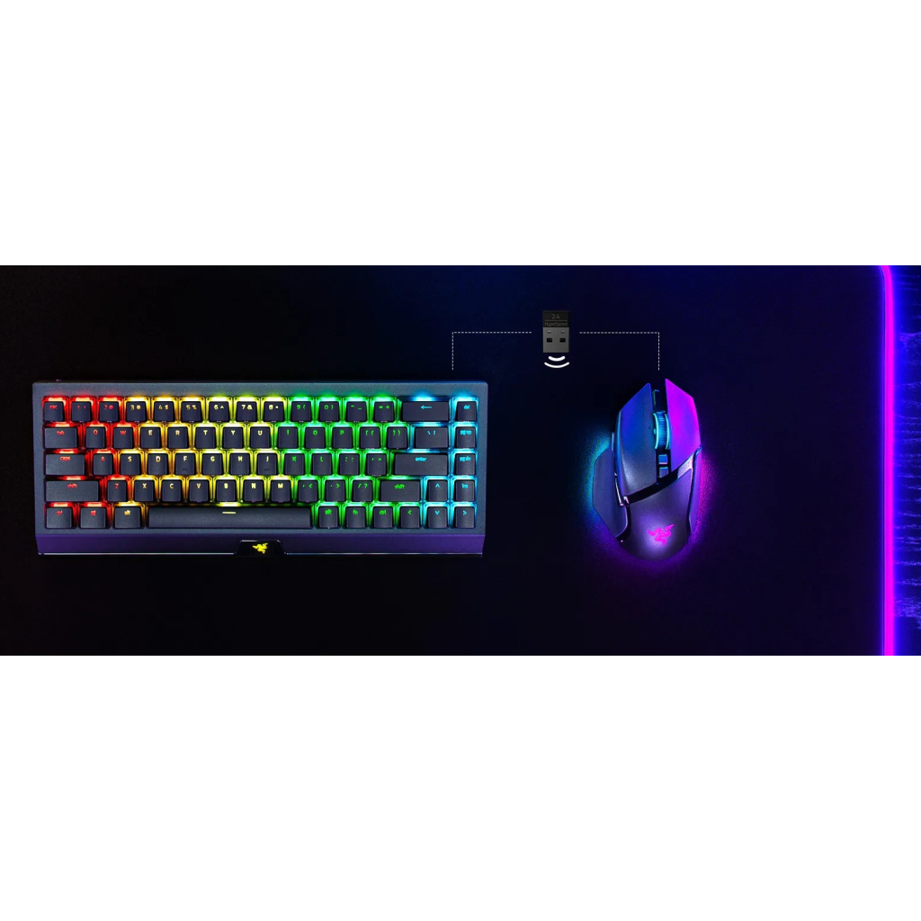 Мишка Razer Basilisk V3 Pro 35K Wireless/Bluetooth/USB Phantom White (RZ01-05240400-R3G1)