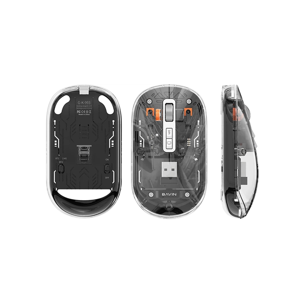 Мишка BAVIN G-K-993 Wireless/Bluetooth Black (G-K-993-BK)