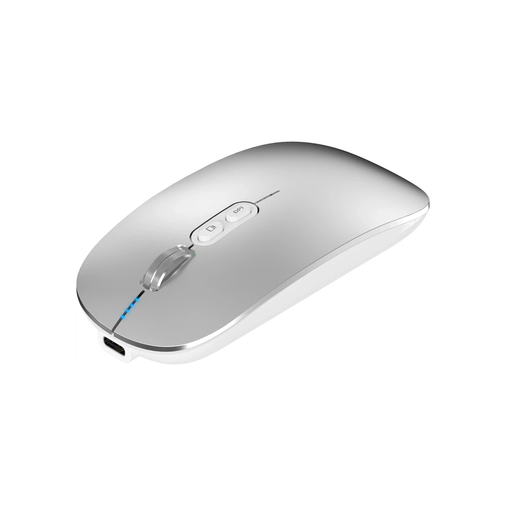 Мишка BAVIN G-K-991 RGB Wireless/Bluetooth Silver (G-K-991-SV)