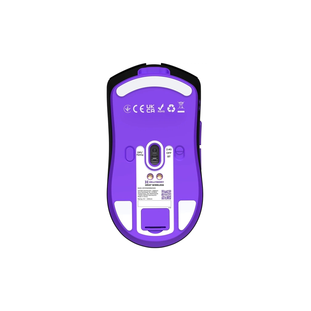 Мишка Hator Hellyberry HM47 Wireless Black/Violet (HM47_black_violet)