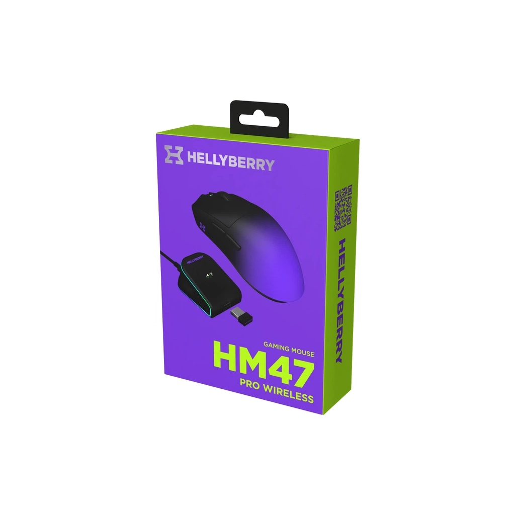 Мишка Hator Hellyberry HM47 Pro RGB Wireless/Bluetooth/USB Black/Violet (HM47PRO_black_violet)