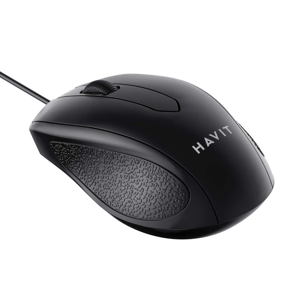 Мишка Havit MS80 USB Black (6939119036607)