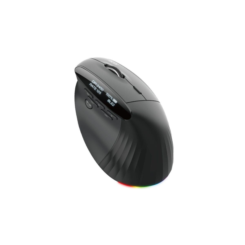 Мишка Acer Smart Fit Vertical Wireless Black (HP.EXPBG.020)