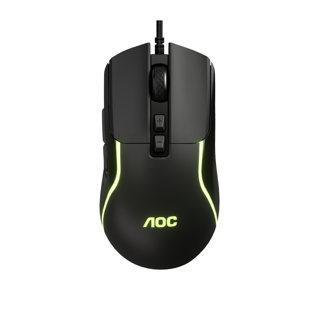 Мишка AOC GM170B LED USB Black (GM170B/LA)