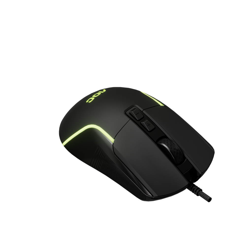 Мишка AOC GM170B LED USB Black (GM170B/LA)