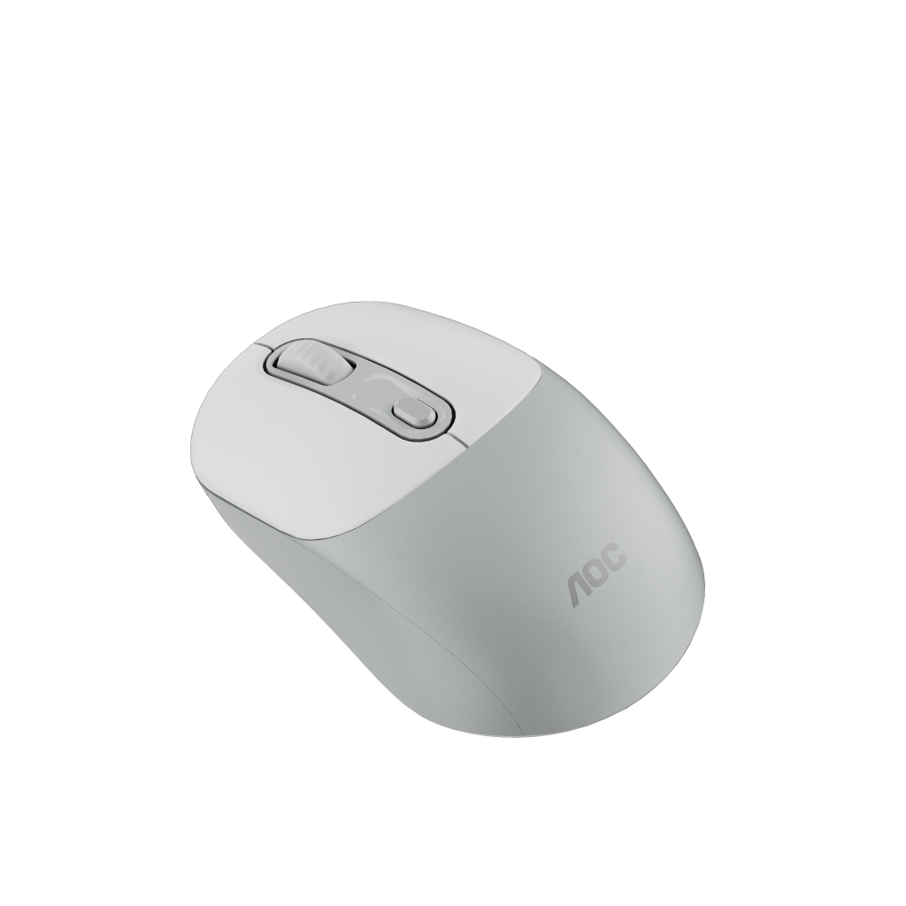 Мишка AOC MS300W Wireless/Bluetooth White (MS300W/LA)