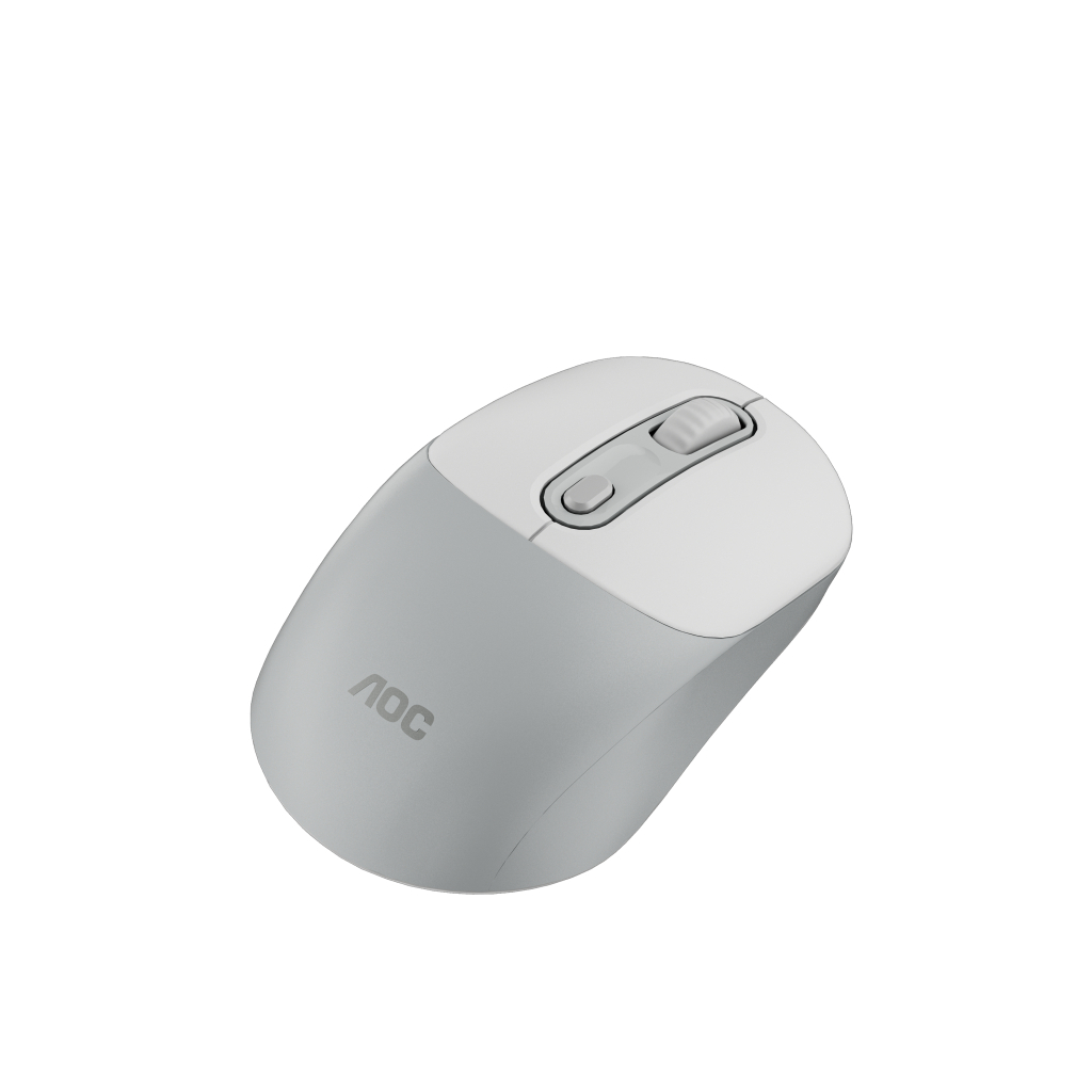Мишка AOC MS300W Wireless/Bluetooth White (MS300W/LA)