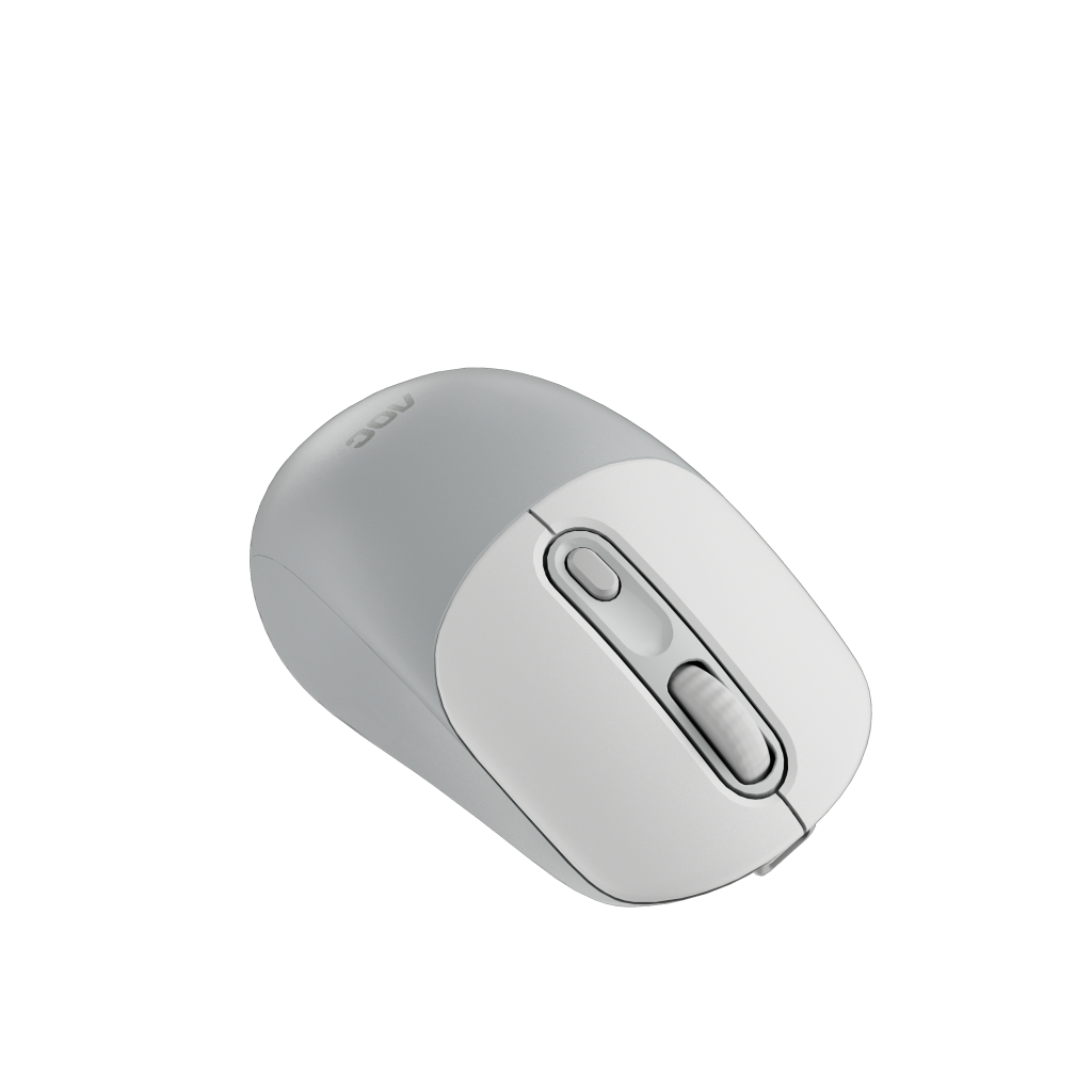 Мишка AOC MS300W Wireless/Bluetooth White (MS300W/LA)