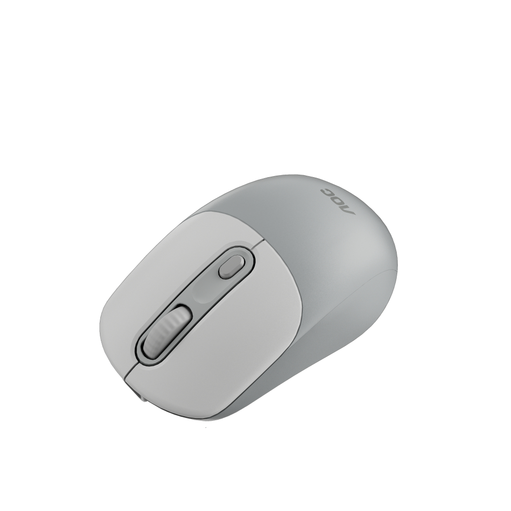 Мишка AOC MS300W Wireless/Bluetooth White (MS300W/LA)
