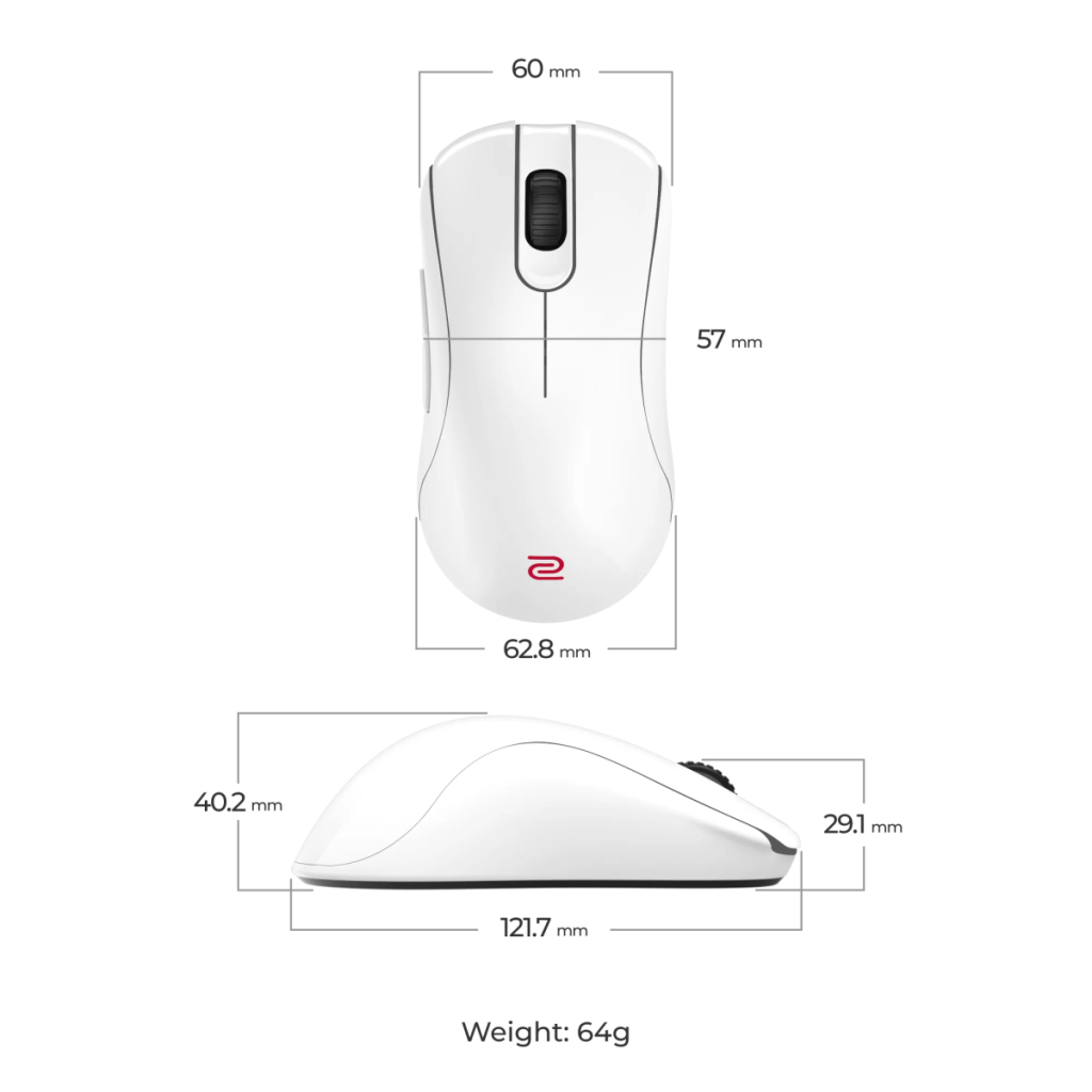 Мишка Zowie ZA13DW Wireless White (9H.N4RBE.A3E)
