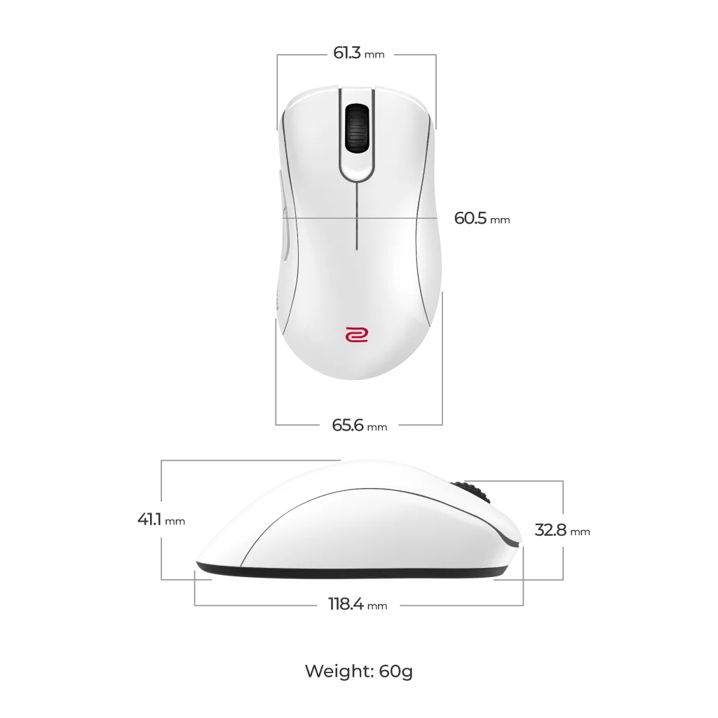 Мишка Zowie EC3-DW Wireless White (9H.N4WBE.A3E)
