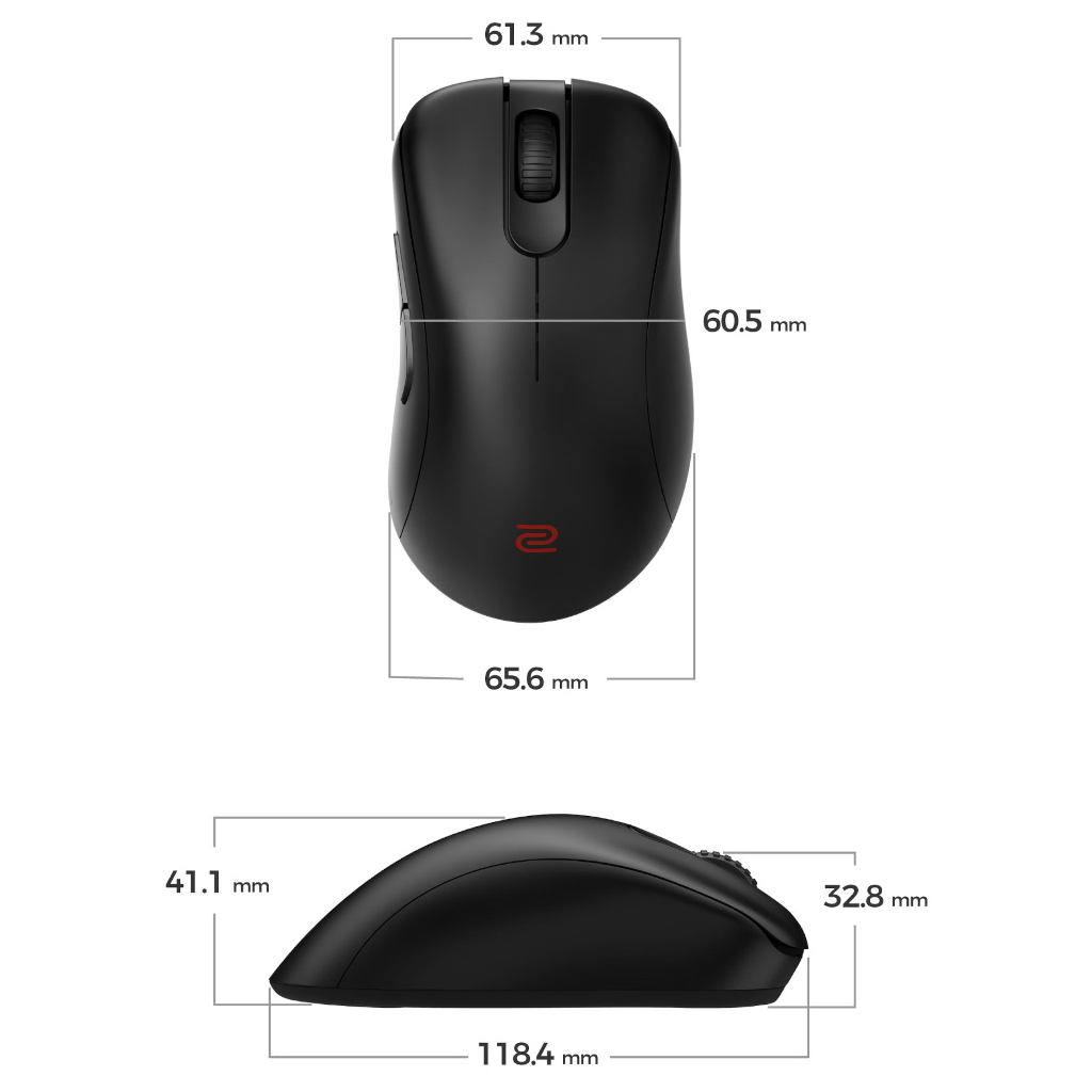 Мишка Zowie EC3-DW Wireless Black (9H.N4WBE.A2E)