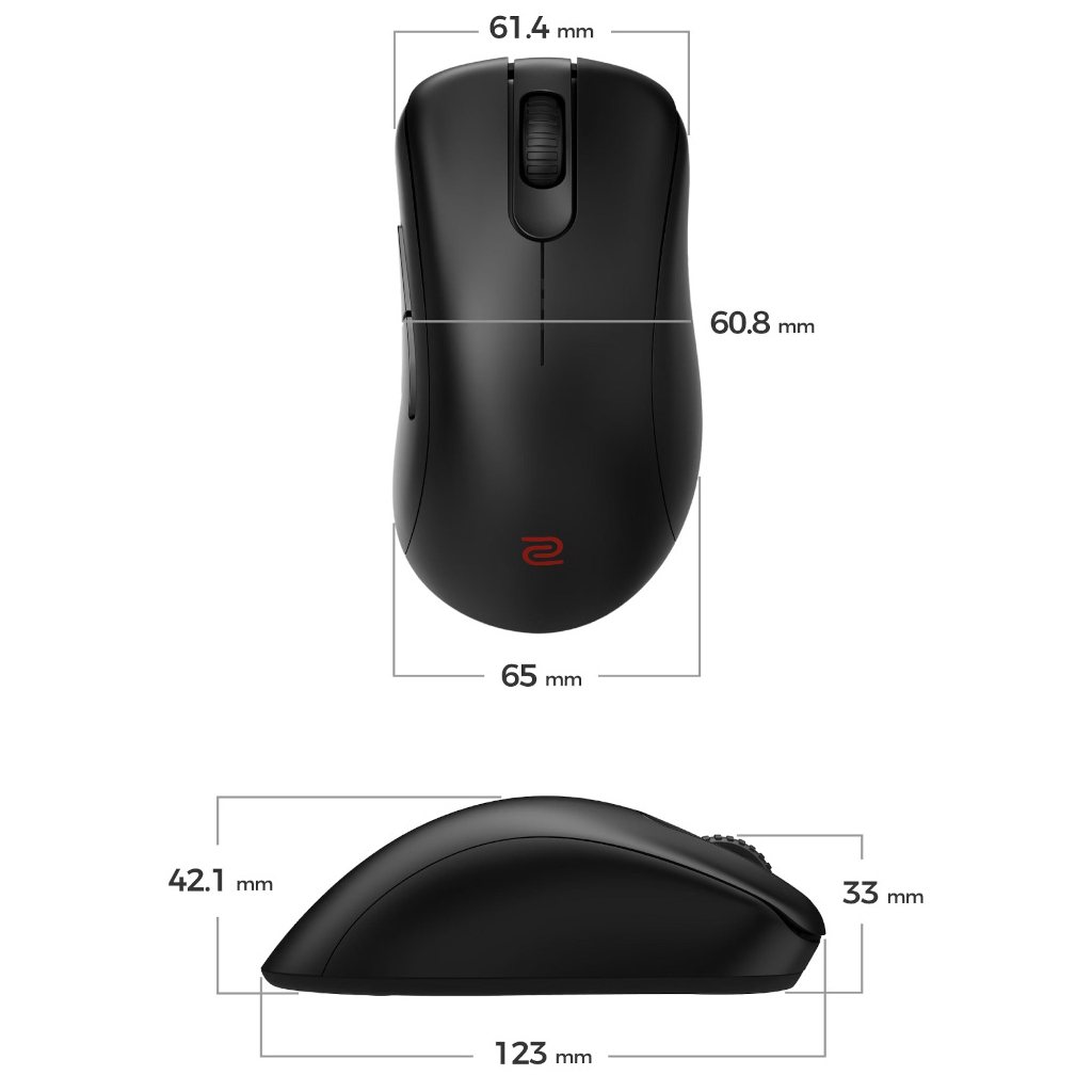 Мишка Zowie EC2-DW Wireless Black (9H.N4VBE.A2E)