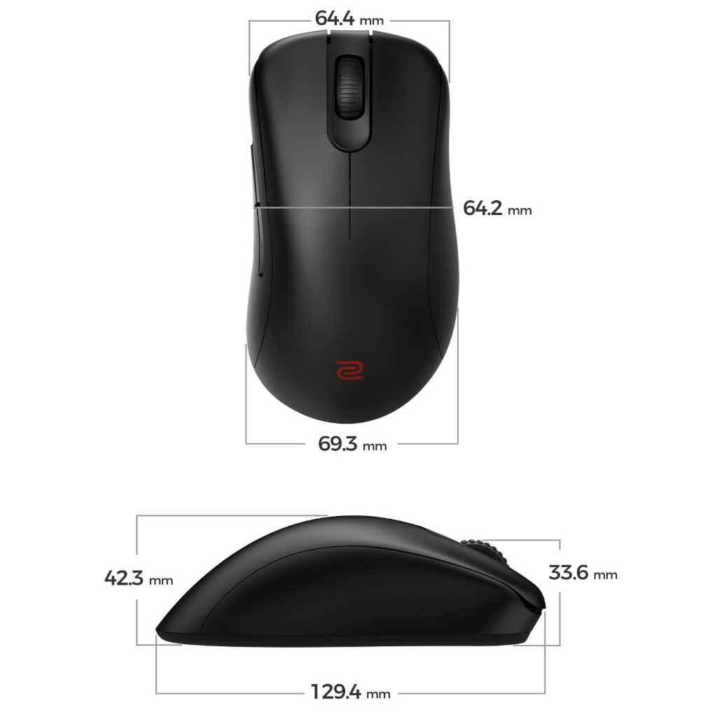 Мишка Zowie EC1-DW Wireless Black (9H.N4TBE.A2E)