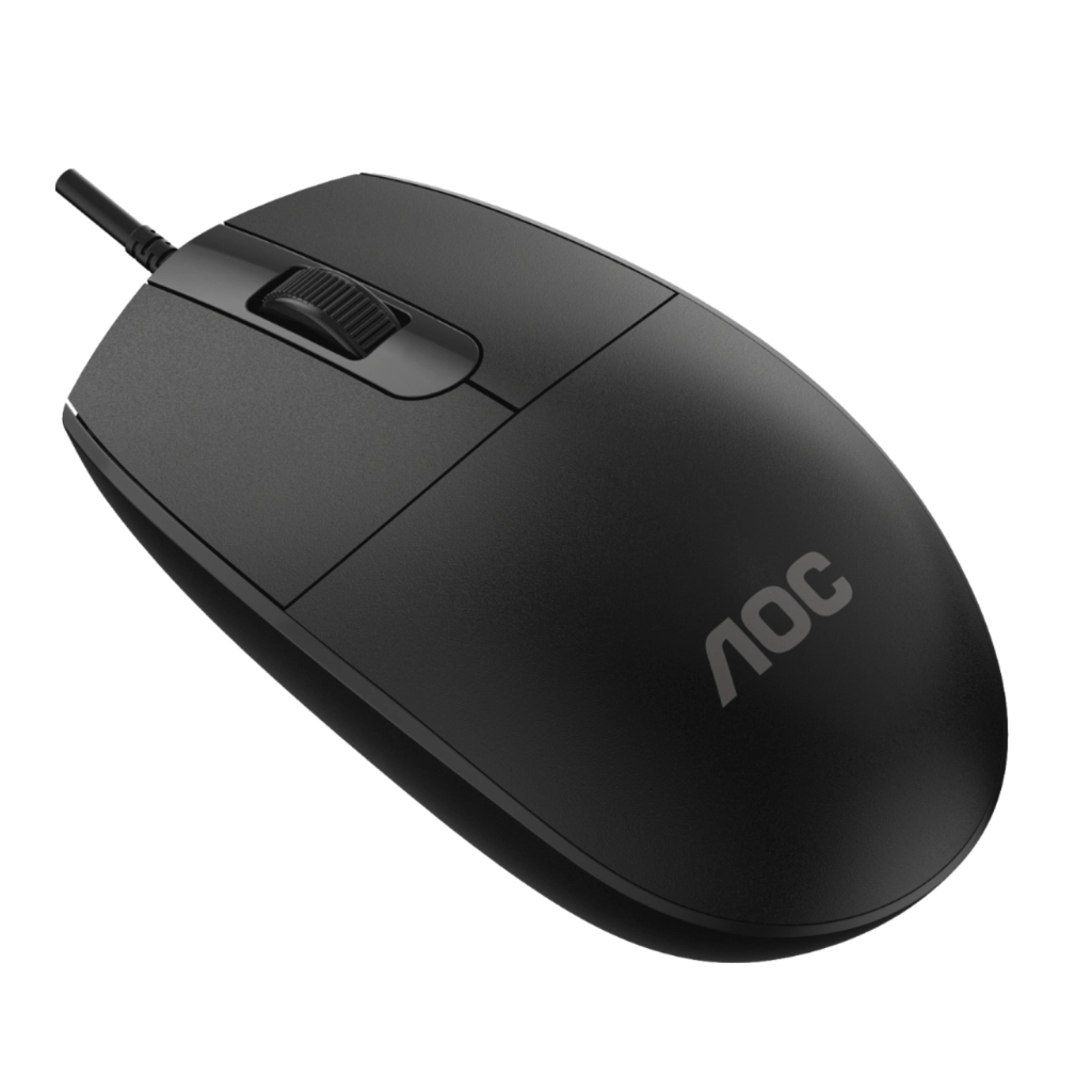 Мишка AOC MS100B USB Black (MS100B/LA)