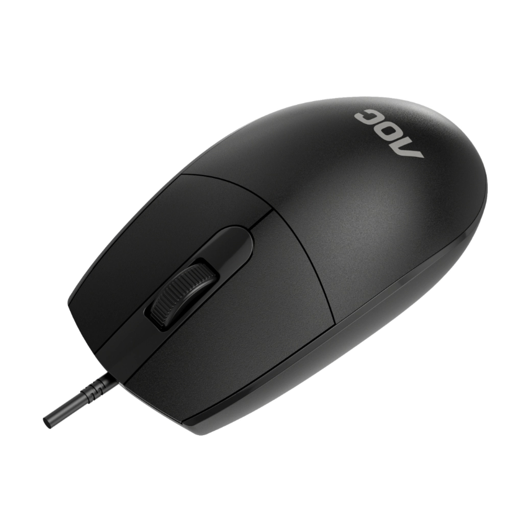 Мишка AOC MS100B USB Black (MS100B/LA)