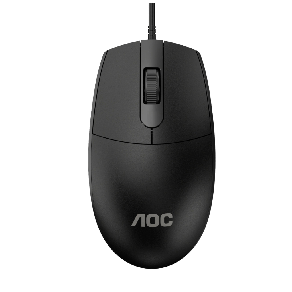 Мишка AOC MS100B USB Black (MS100B/LA)