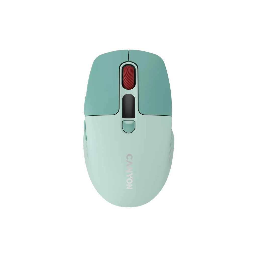 Мишка Canyon MW-26 LCD Silent Wireless/Bluetooth Green (CNS-CMSW26GR)