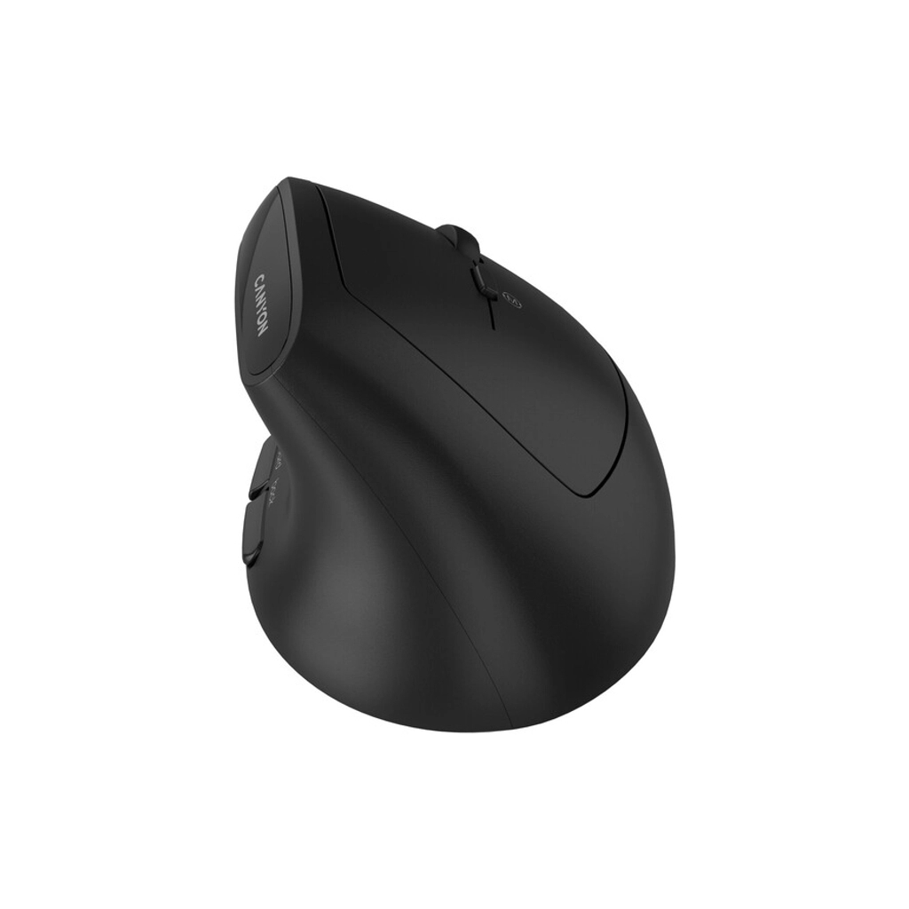 Мишка Canyon MW-25 LED Silent Wireless/Bluetooth Black (CNS-CMSW25)