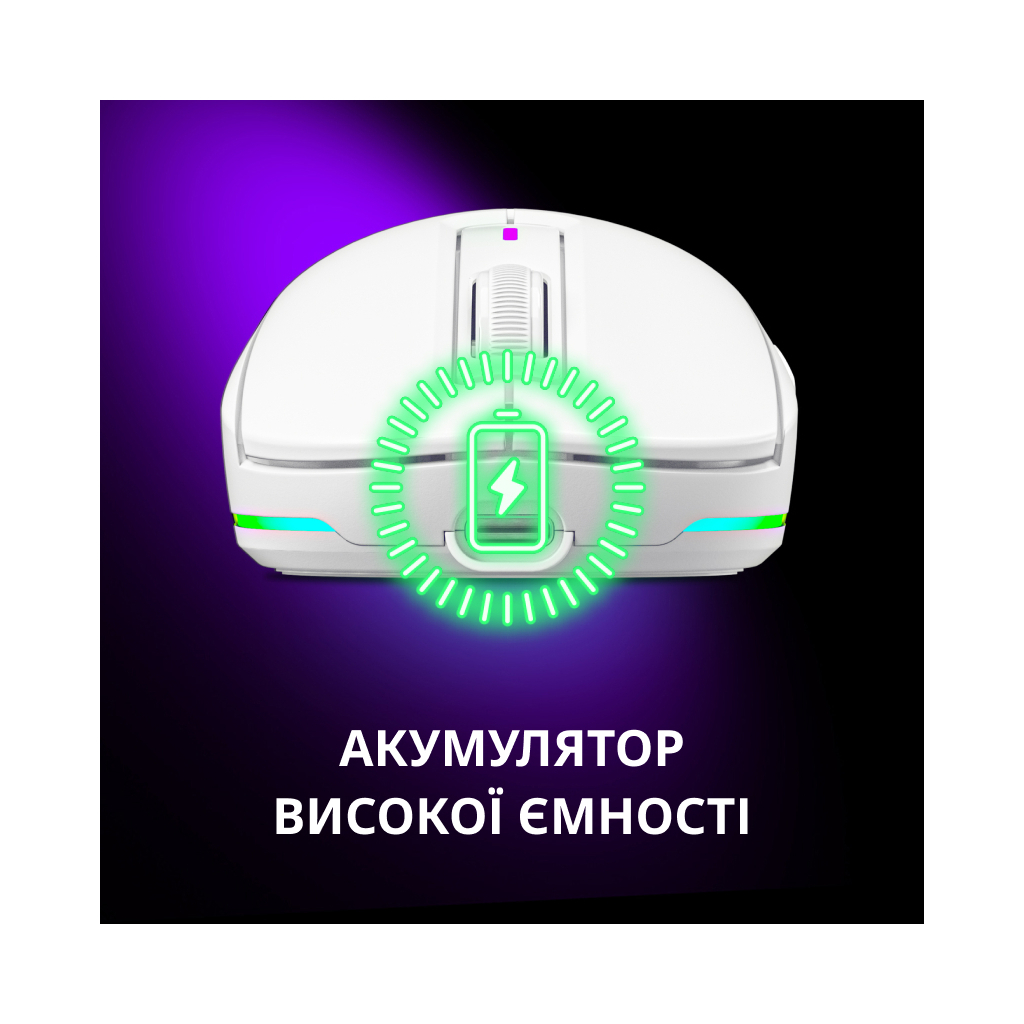Мишка Lorgar MSA10W Wireless Gaming Black (LRG-MSA10W-BK)