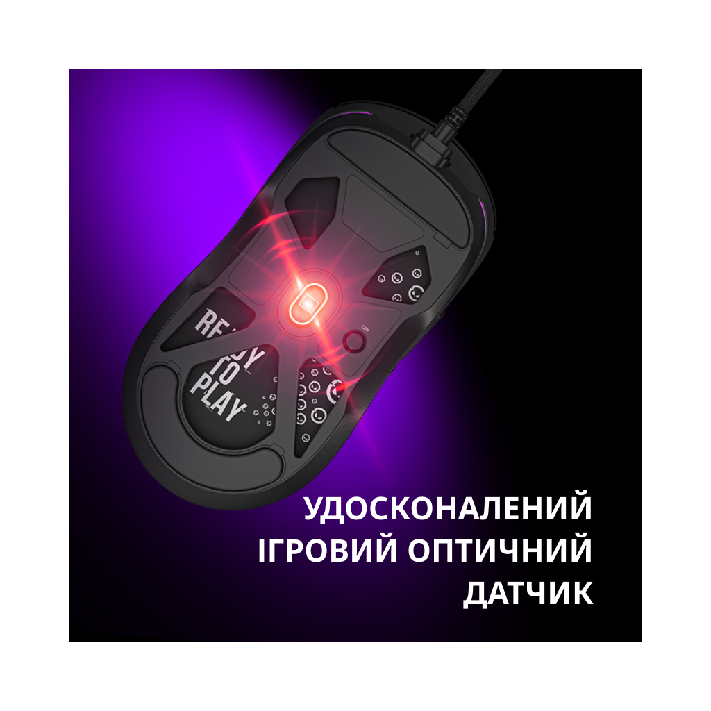 Мишка Lorgar MSA10 Ultralight USB White (LRG-MSA10-WH)