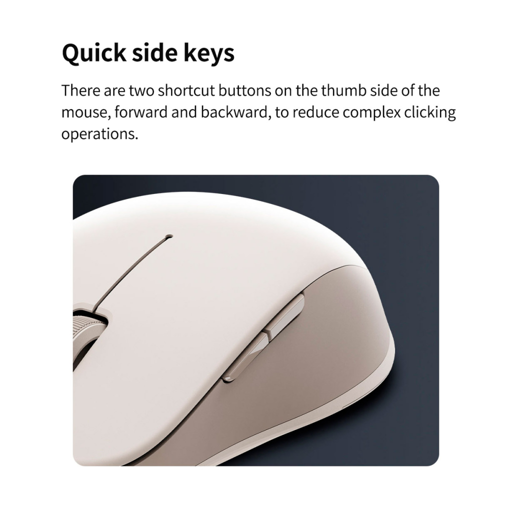 Мишка Xiaomi Dual-mode Wireless Mouse 2 White (BHR8849GL) (1122317)