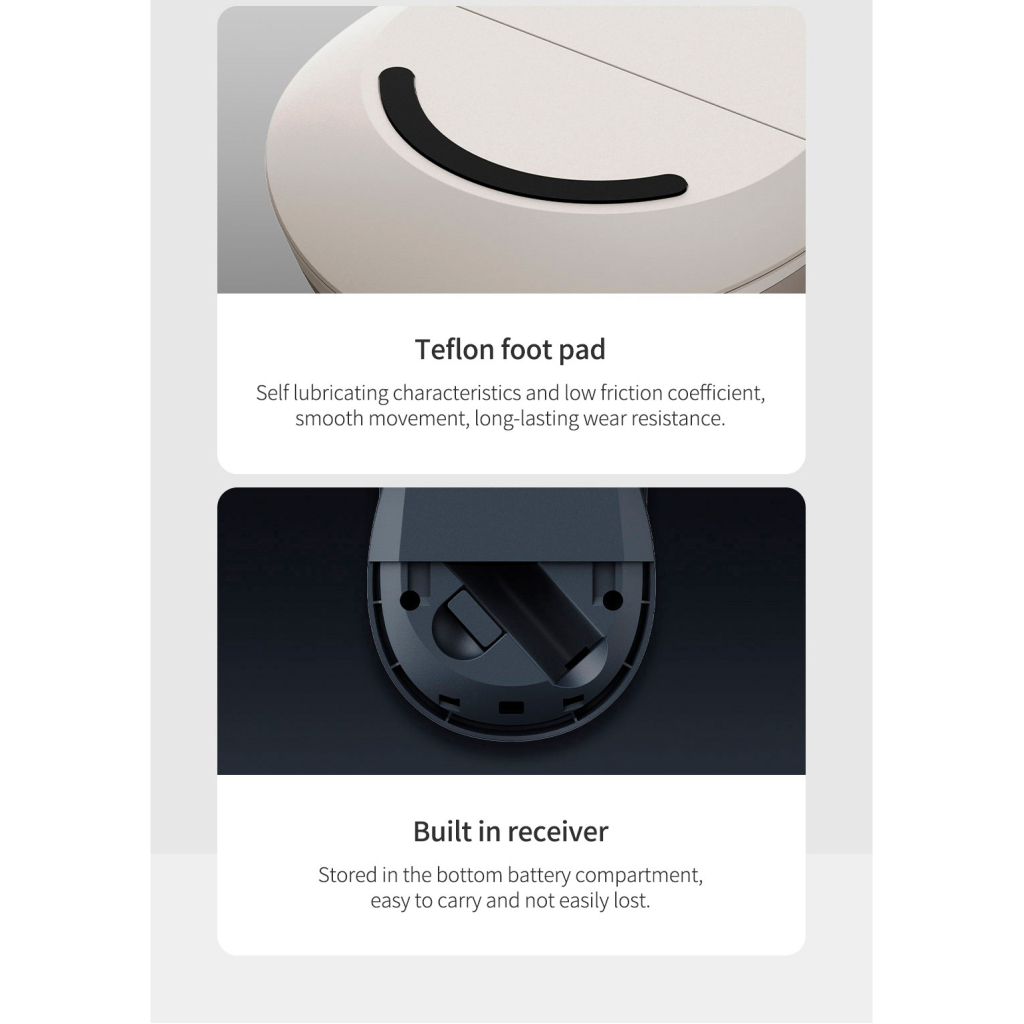Мишка Xiaomi Dual-mode Wireless Mouse 2 White (BHR8849GL) (1122317)