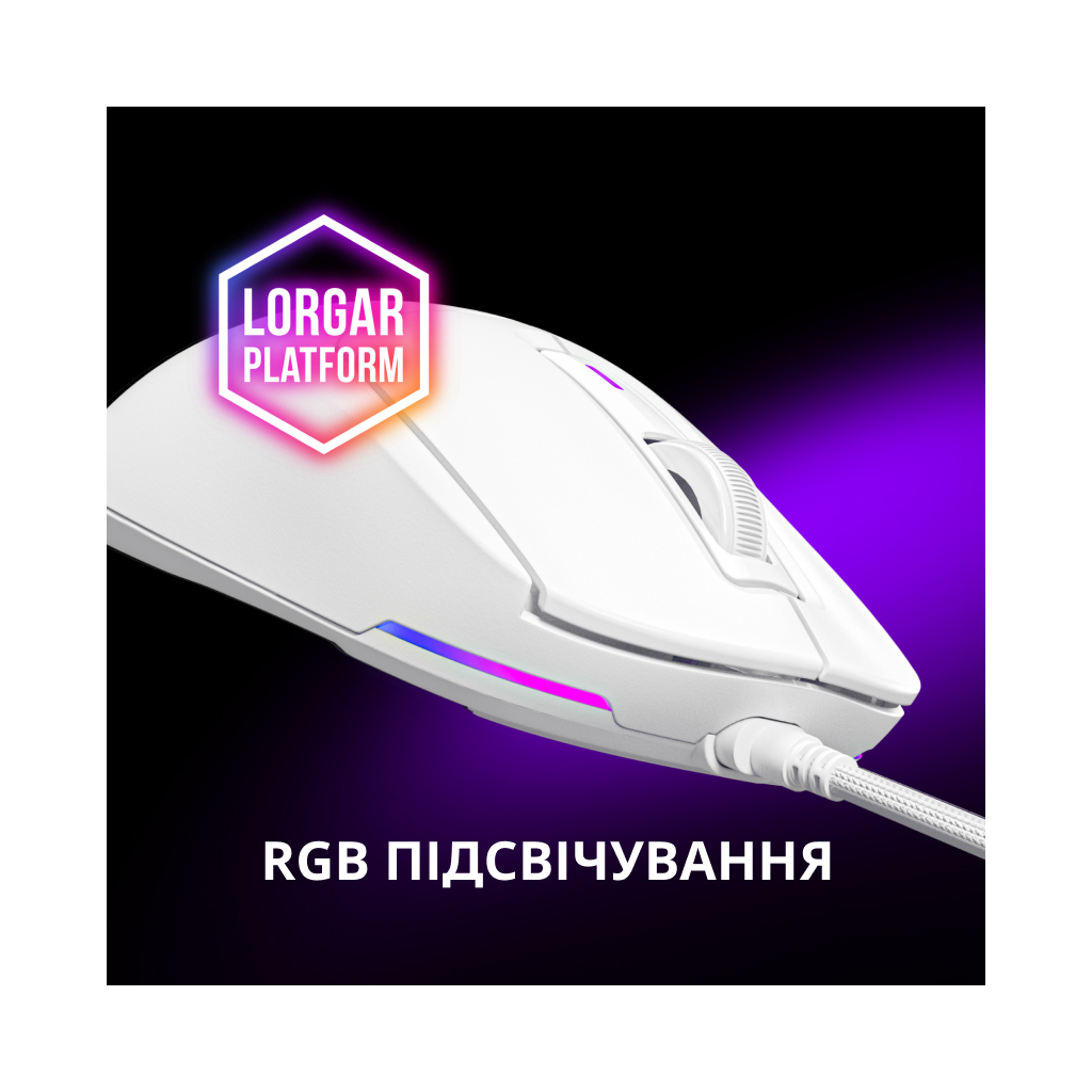Мишка Lorgar MSA10 Ultralight USB Black (LRG-MSA10-BK)
