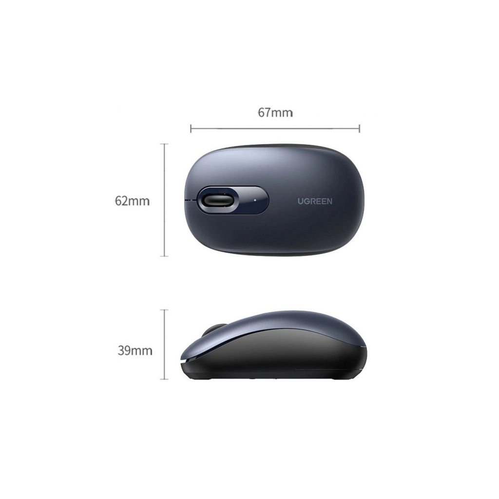Мишка Ugreen MU105 Wireless Deep Blue (90550)