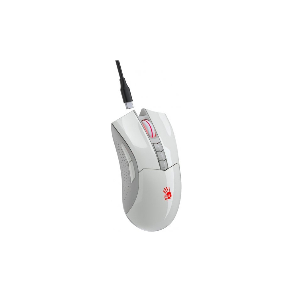 Мишка A4Tech Bloody R90 Plus Wireless Greyish White (4711421001731)