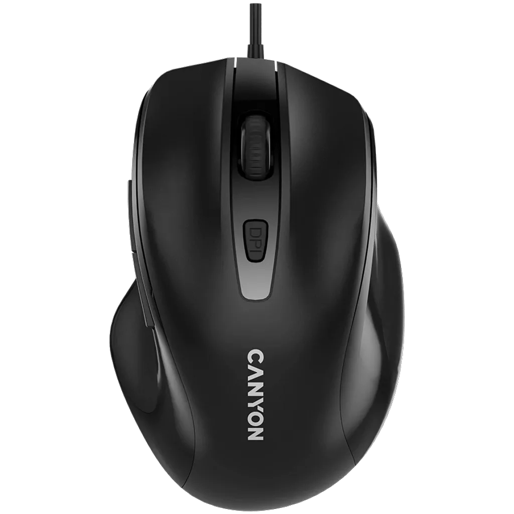 Мишка Canyon M-6 USB Black (CNE-CMS6)