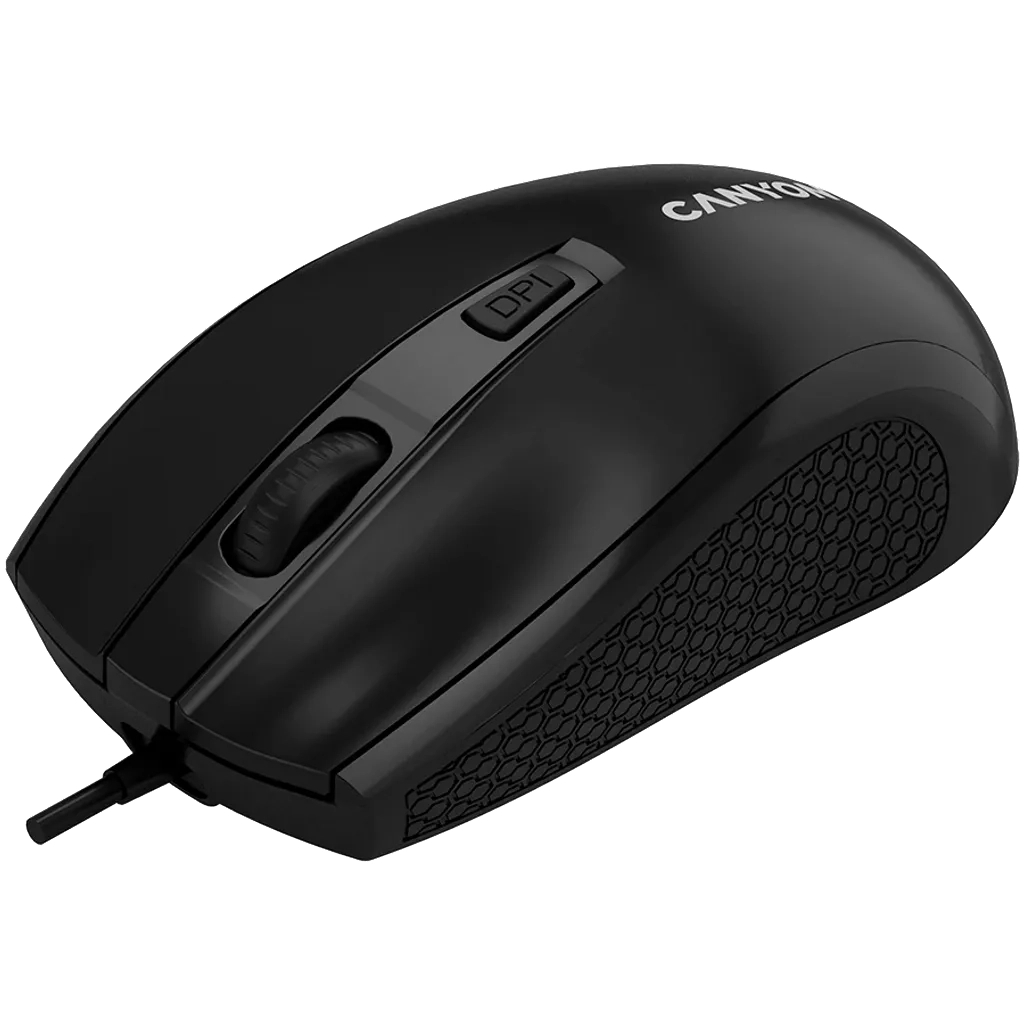 Мишка Canyon M-4 USB Black (CNE-CMS4)