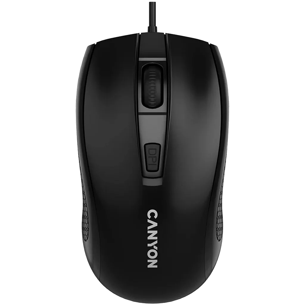 Мишка Canyon M-4 USB Black (CNE-CMS4)