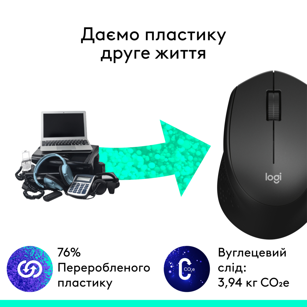 Мишка Logitech M280 Black (910-004287)