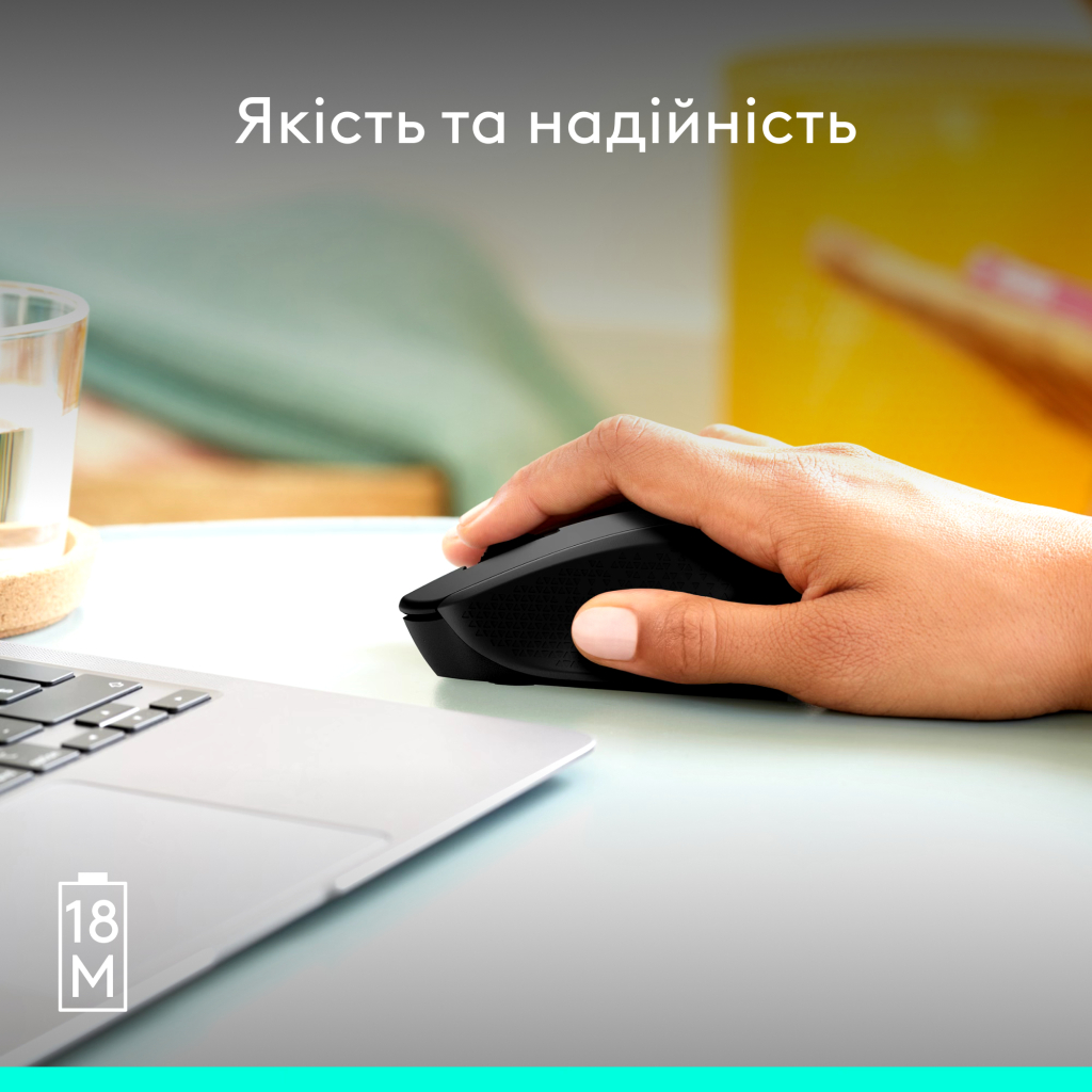 Мишка Logitech M280 Black (910-004287)