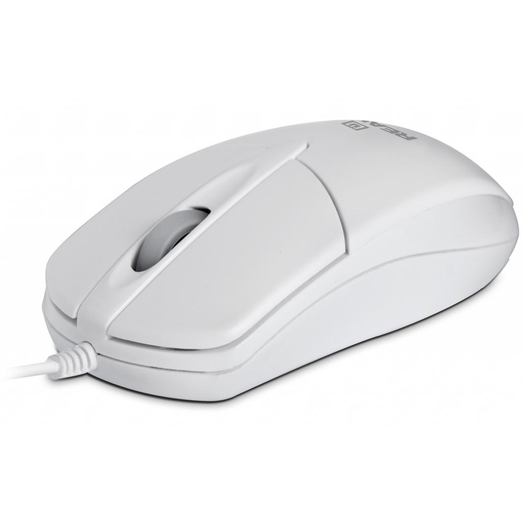 Мишка REAL-EL RM-211 USB White (EL123200014)