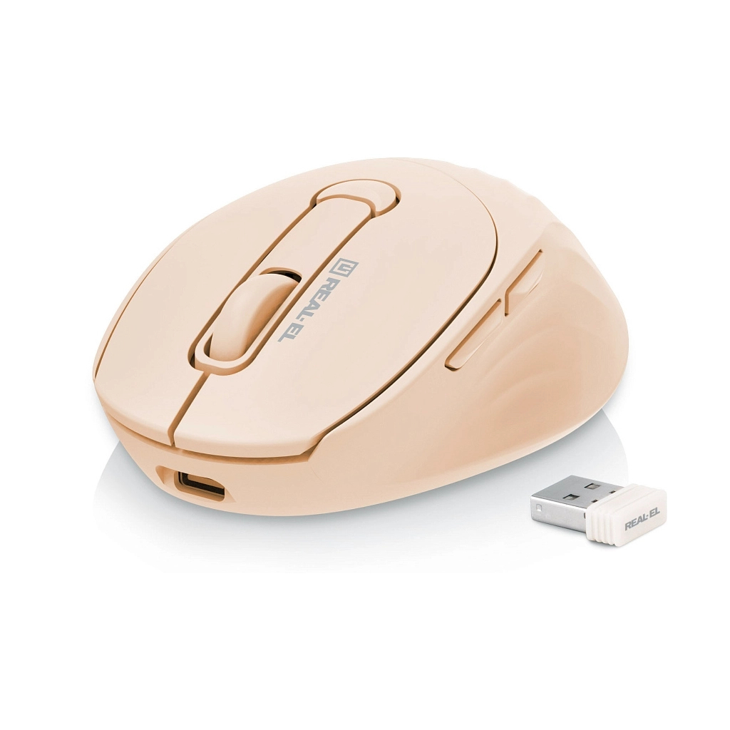 Мишка REAL-EL RM-370W Wireless (EL123200056)