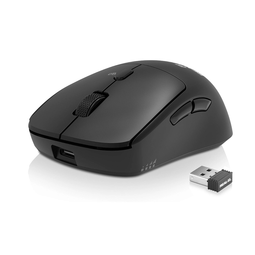 Мишка REAL-EL RM-355W Wireless Black (EL123200054)