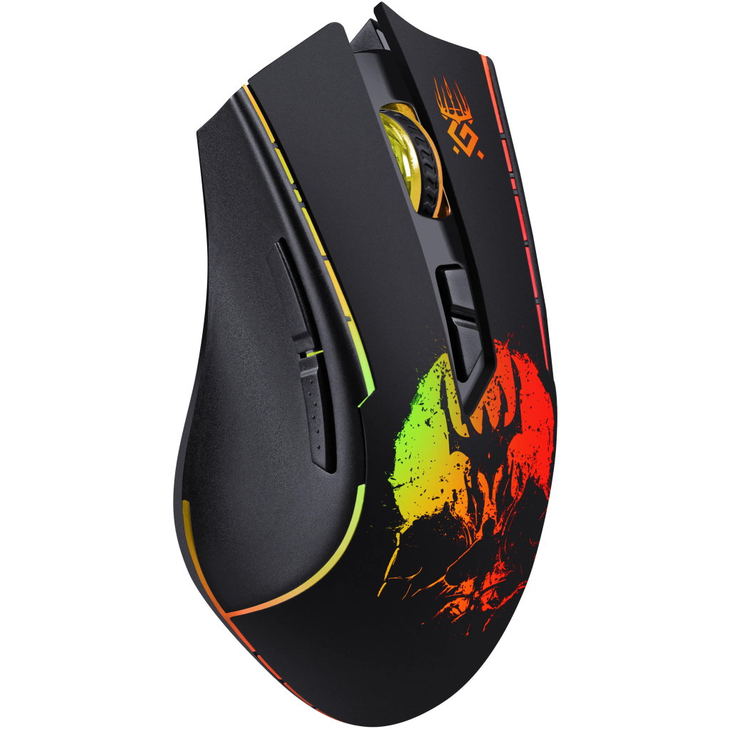 Мишка Defender Kronos GM-695 Wireless Black (52695)