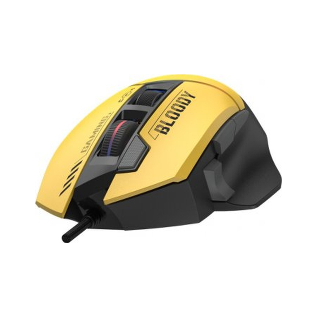 Мишка A4Tech Bloody W95 Ultra USB Yellow/Black (4711421002318)