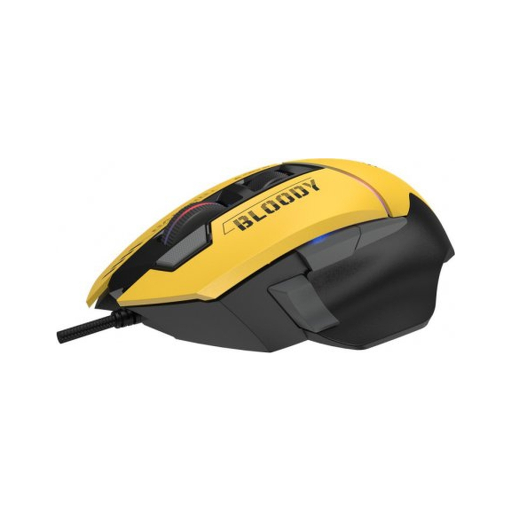 Мишка A4Tech Bloody W95 Ultra USB Yellow/Black (4711421002318)