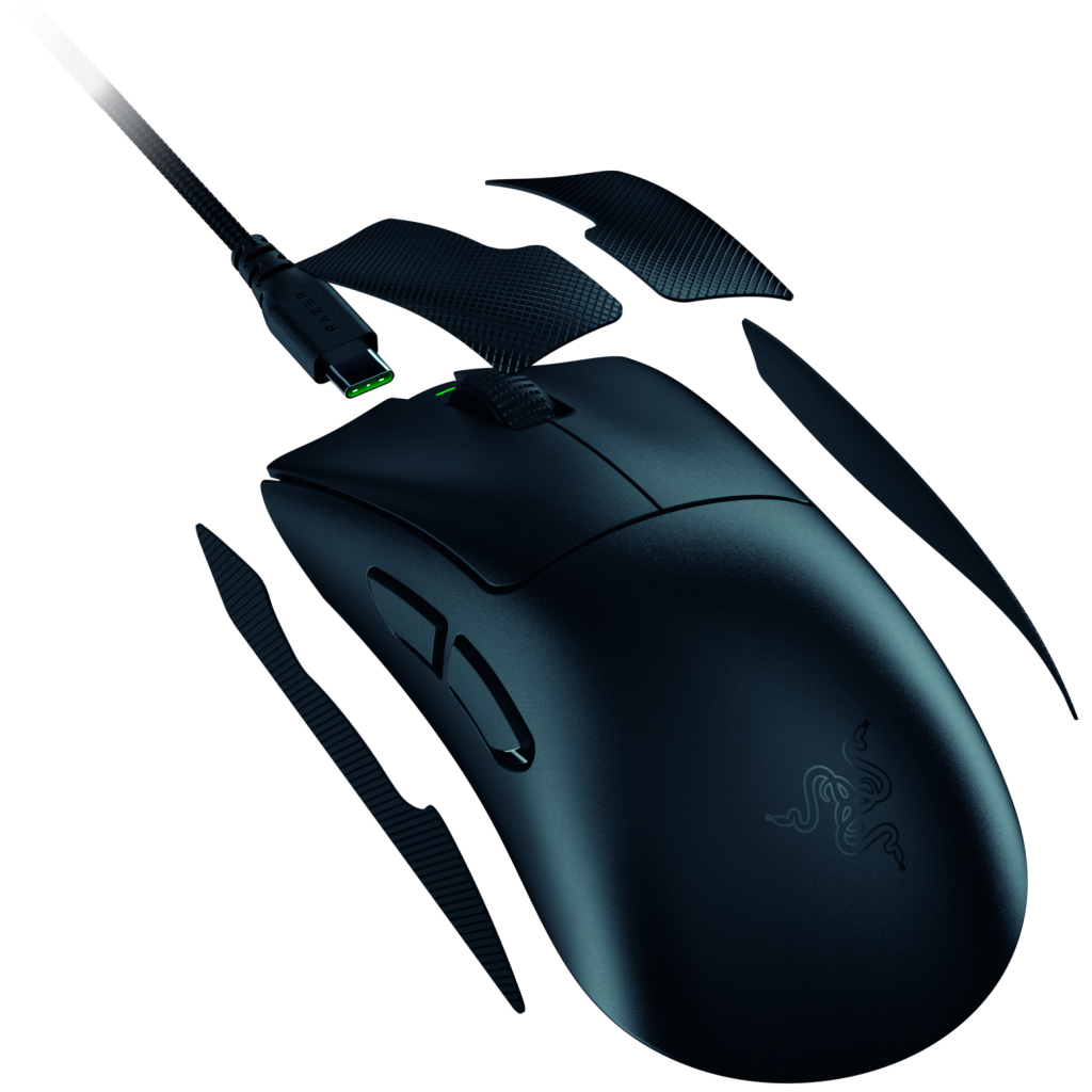 Мишка Razer DeathAdder V4 Pro Wireless/USB Black (RZ01-05330100-R3G1)