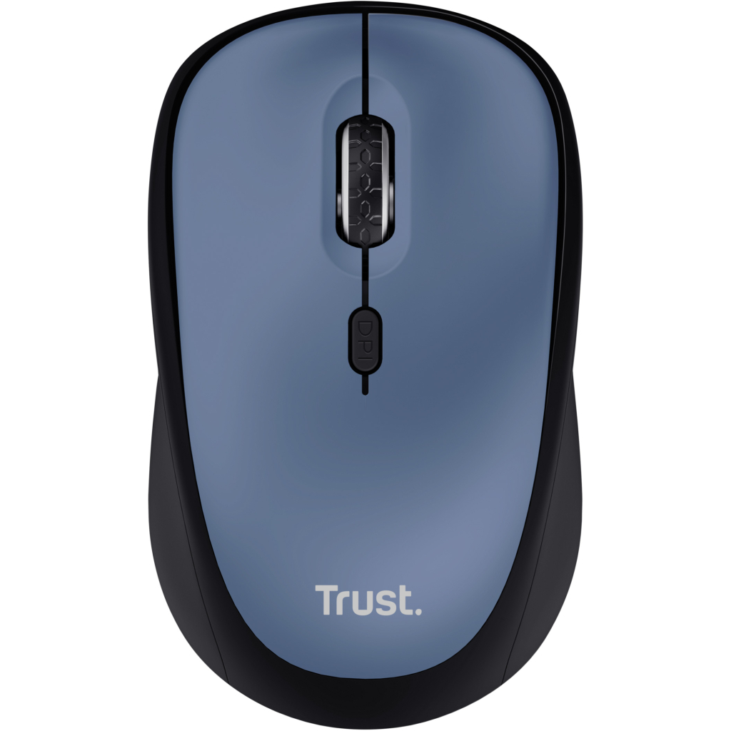 Мишка Trust Yvi+ Silent Wireless Dark Blue (25514)